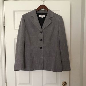 Le Suit Grey Size 10 Women’s Blazer